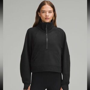 Lululemon scuba oversized funnel half zip
